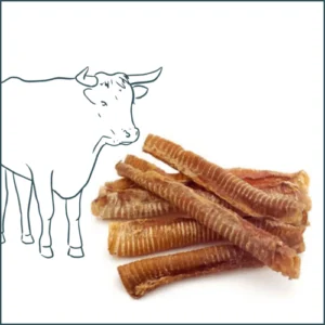 Friandise naturelle – Trachée de bœuf – 40 cm